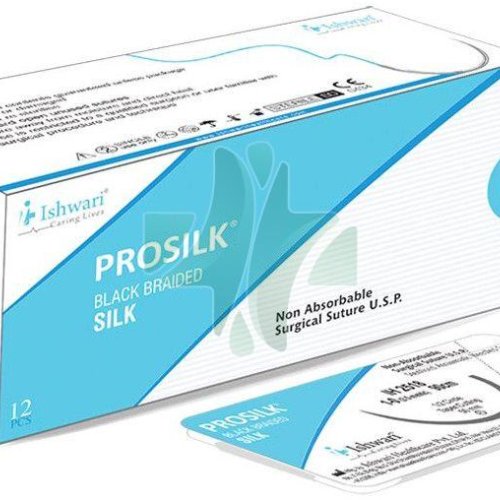 Ishwari Prosilk Non Absorbable Surgical Suture