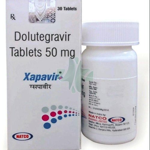 xapavir 50mg dolutegravir tablet