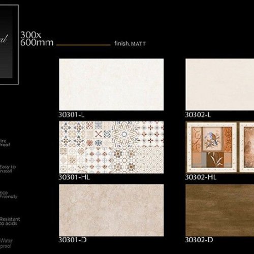 Artistic Matt Finish Digital Ceramic Wall Tiles