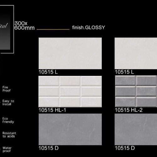 Classic Brick Gloss Finish Ceramic Wall Tiles