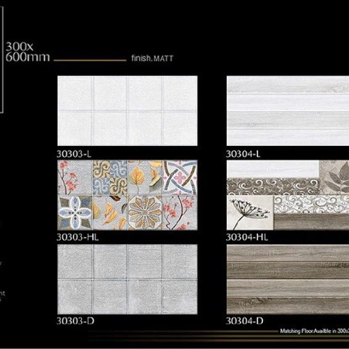Decorative Matt Texture Digital Ceramic Wall Tiles