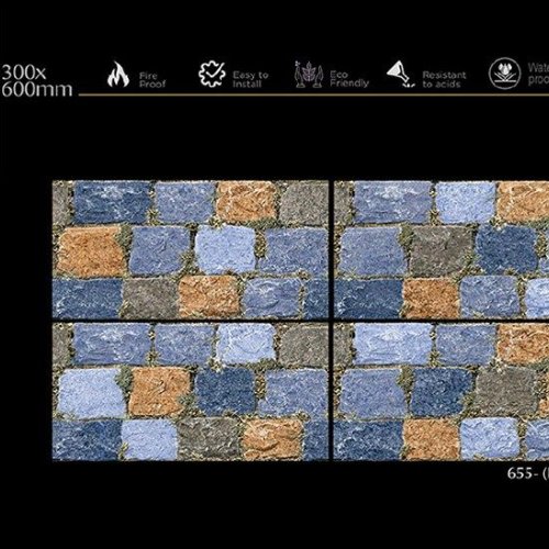 Multicolor Stone Matt Ceramic Wall Tiles