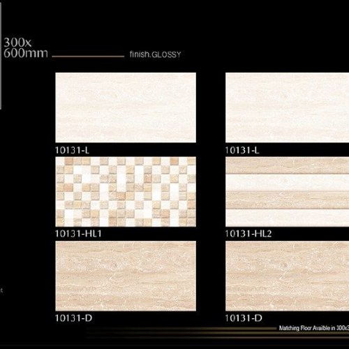 Soft Beige Stone Digital Ceramic Wall Tiles