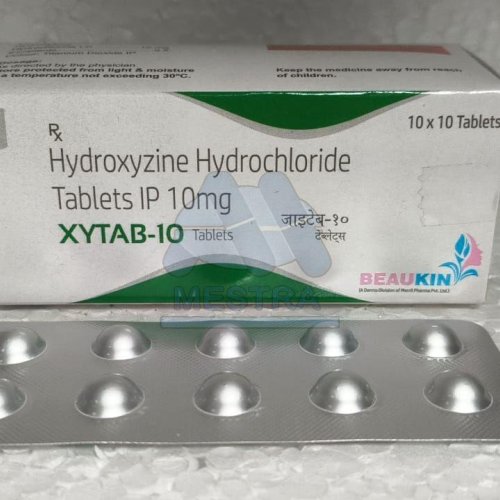 Xytab 10mg Hydroxyzine Hydrochloride Tablets