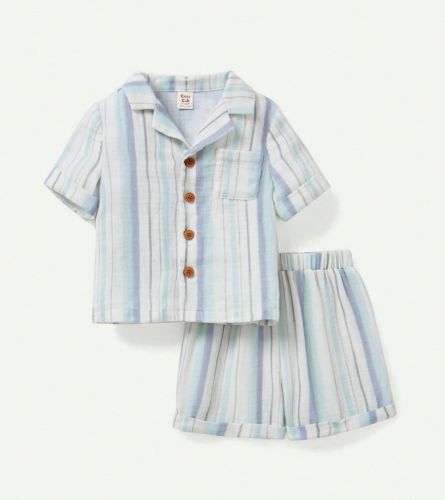 Boys Pure Cotton Co-Ord Set