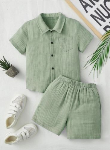 Boys Sea Green Co-Ord Set