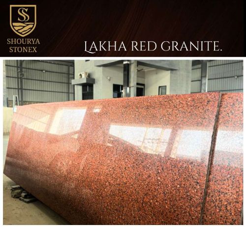 Lakha Red Granite Slab