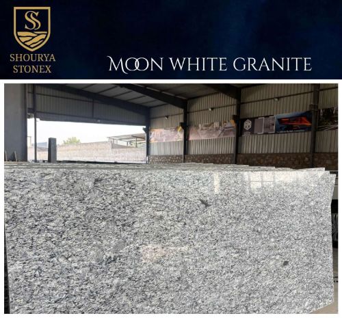 Moon White Granite Slab