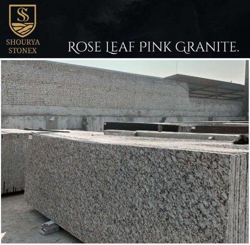 Rose Leaf Pink Granite Slab
