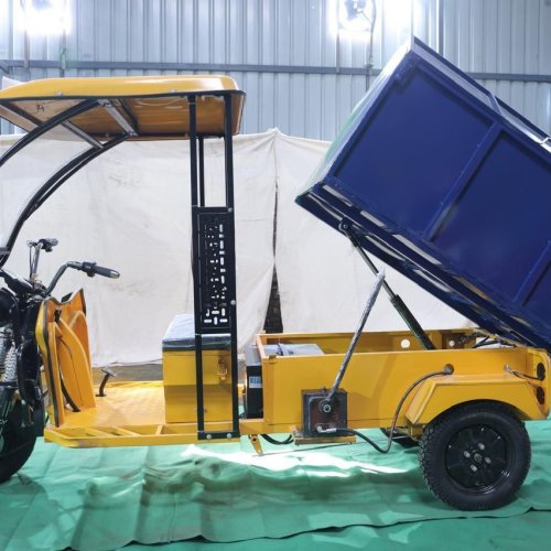 Aerodrive Dustbin Cart Battery Rickshaw