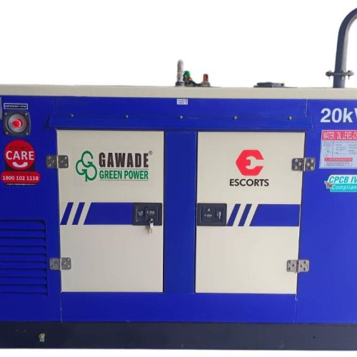 20 kVA Cpcb IV+ GGP-Escorts Diesel Generator