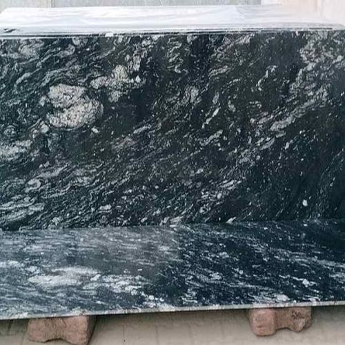 Forest Black Granite Slab