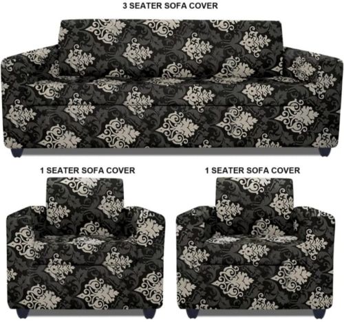 5 Seater Designer Printed Sofa Cover