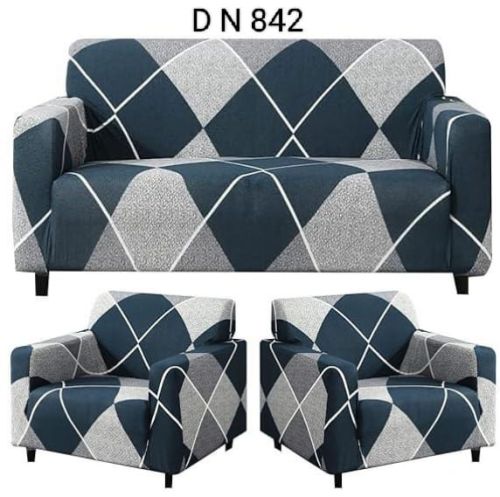 5 Seater Washable Printed Sofa Cover