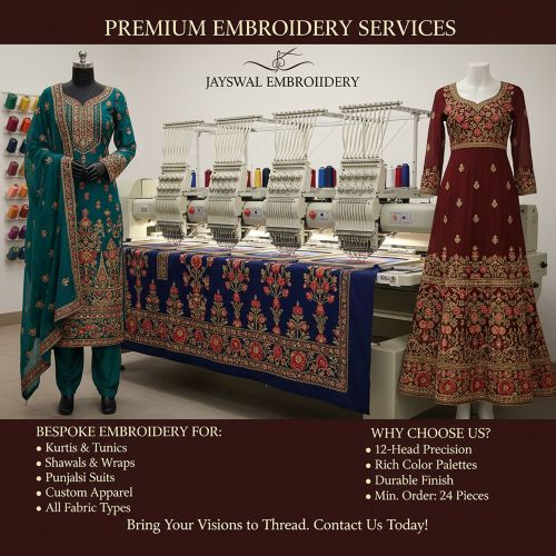 Exquisite Embroidery Services