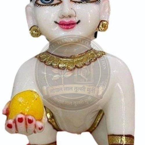 Laddu Gopal Marble Statue