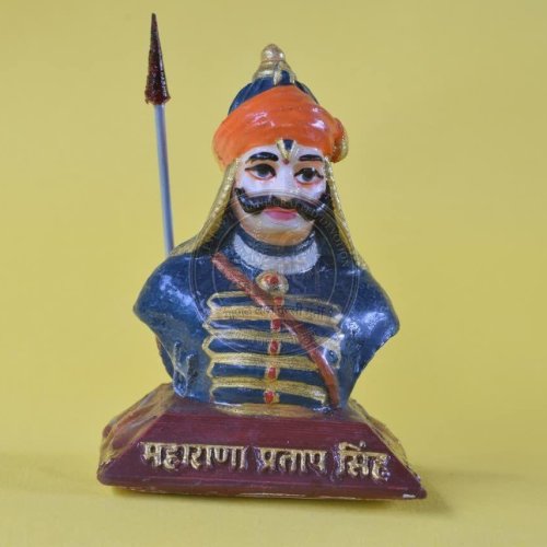 Maharana Pratap Half Small Statue