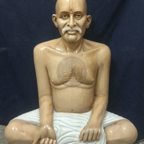 Marble Gajanan Maharaj Statue