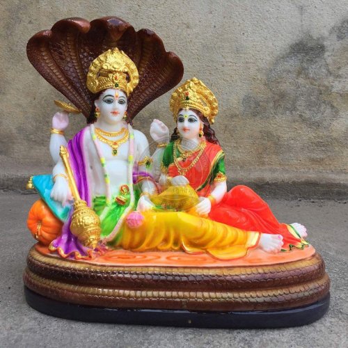 Marble Laxmi Narayan Statue