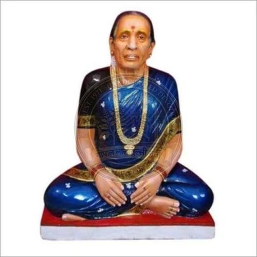 Marble Sitting Human Statue