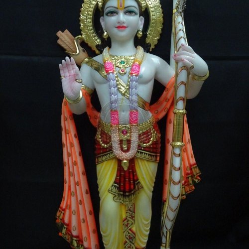 Vietnam White Marble RAM Statue