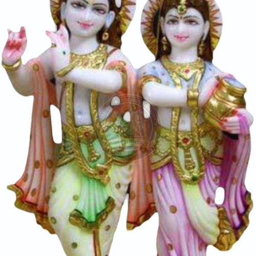 Yugal Sarkar Marble Statue