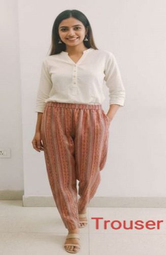 Ladies Cotton Trouser