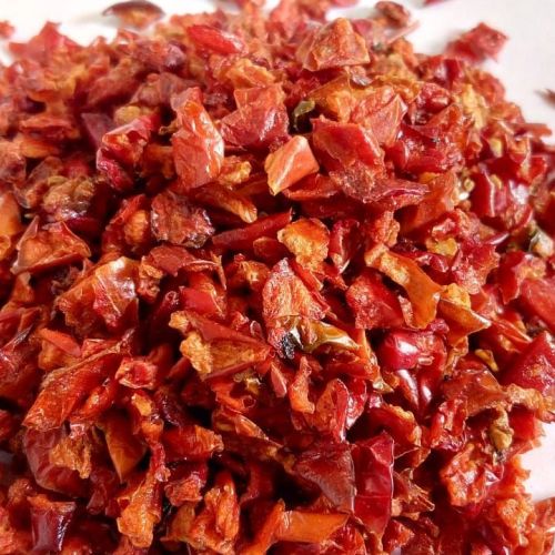 Dehydrated Red Capsicum