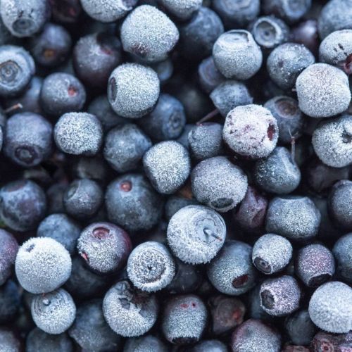 Natural Frozen Blueberries