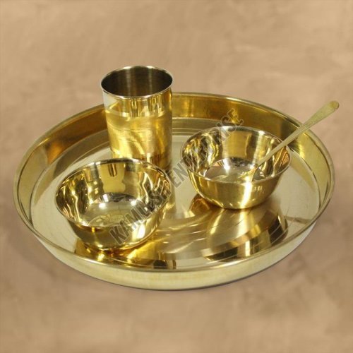 Brass Dinner Set