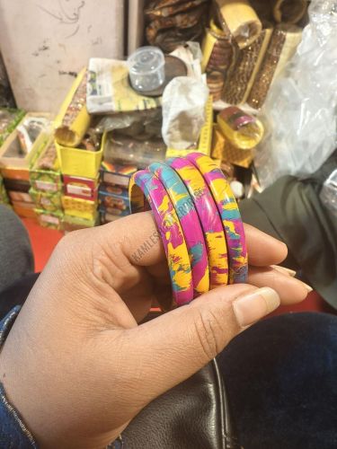 Multi Colored Lac Bangles