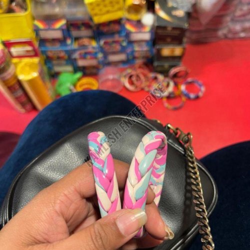 Multicolor Braded Lac Bangle Multicolor Braded Lac Bangle