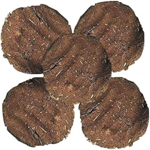 Brown Cow Dung Cake