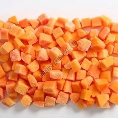 Frozen Papaya Cubes