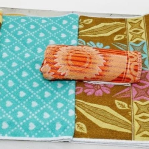 Floral Printed Face Cotton Towels