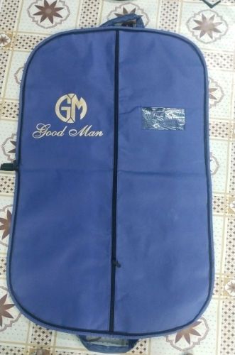 Blue Polyester Suit Garment Cover