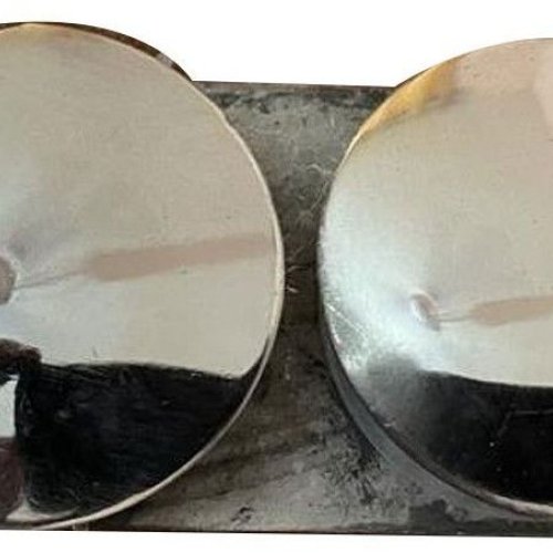 Round Stainless Steel Glass Connector