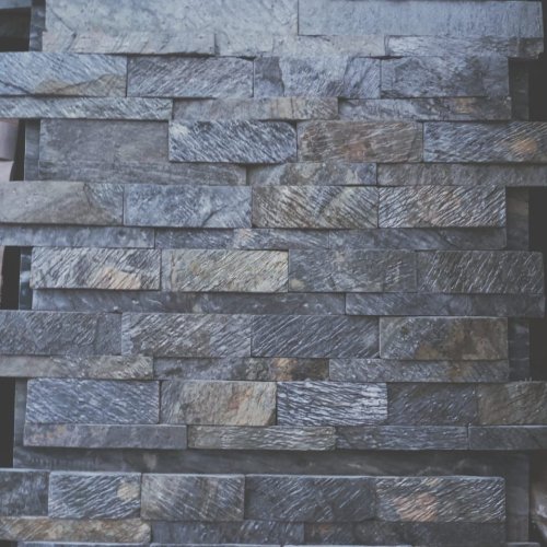 Dark Grey Rustic Natural Stone Wall Cladding Tiles