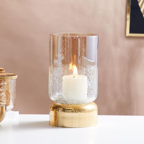 Hurricane Glass Candle Holder
