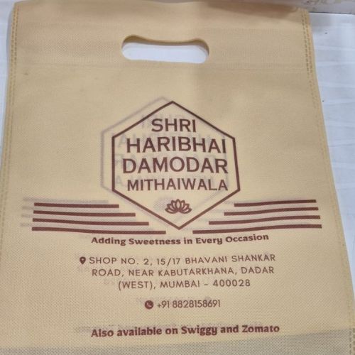 Printed D Cut Non Woven Bag
