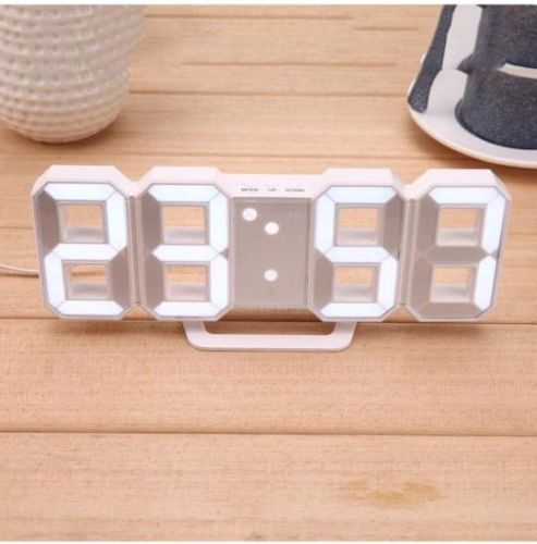 3D LED Alarm Clock