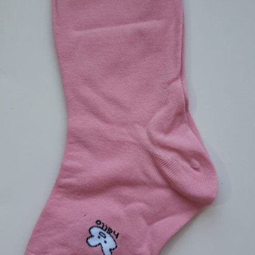 Light Pink Ankle Length Ladies Socks