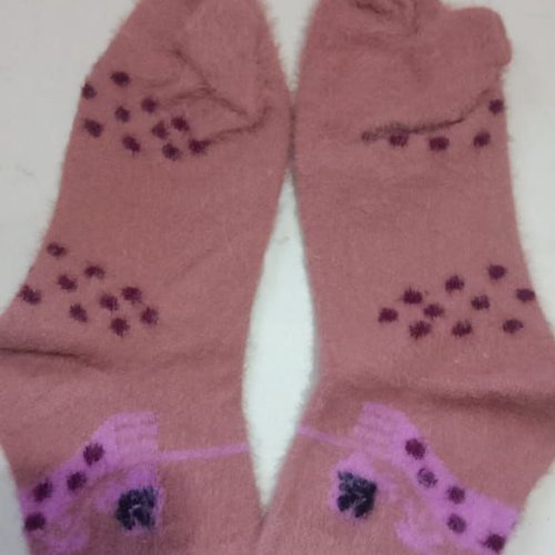 Printed Ankle Length Cotton Socks