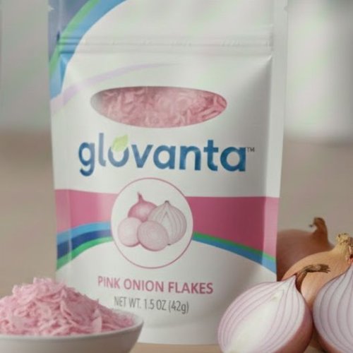 Dehydrated Pink Onion Flakes