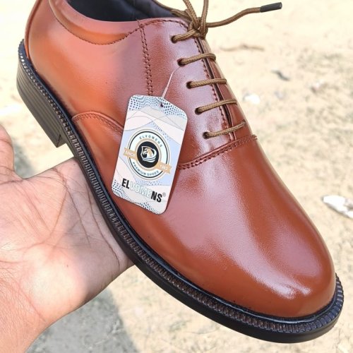 Genuine Leather Police Oxford Shoes