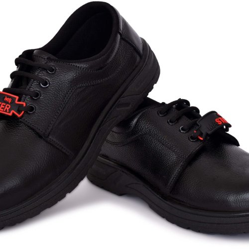 Mens Heavy Duty Leather Safety Shoes