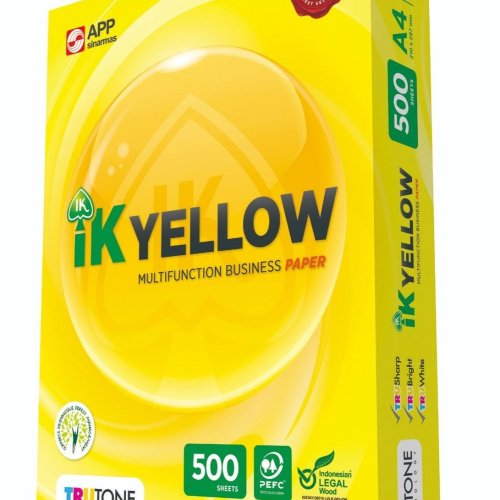 Ik Yellow A4 Copier Paper