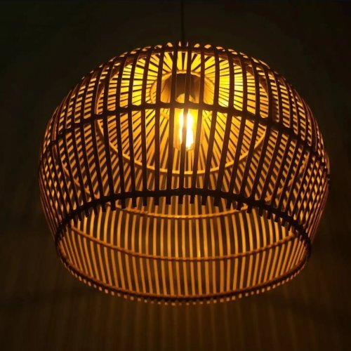 Handcrafted Bamboo Polo Lampshade