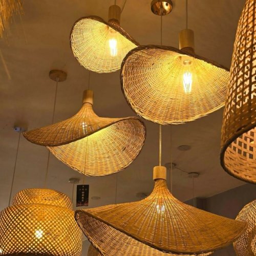 Handmade Umbrella Celing Lamp