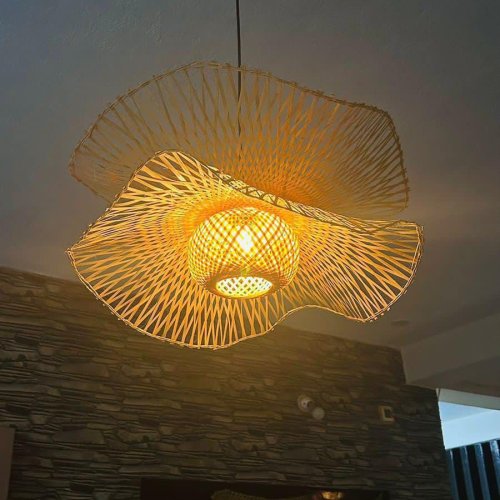 Natural Bamboo Pendant Lamp